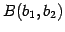 $ B(b_{1},b_{2})$