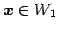 $ \vec{x}\in W_1$