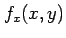 $ f_x(x,y)$