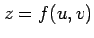 $ z=f(u,v)$