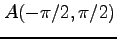 $ A(-\pi/2,\pi/2)$