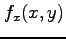 $ f_x(x,y)$