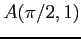 $ A(\pi/2,1)$