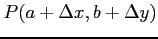 $ P(a+\Delta x,b+\Delta y)$